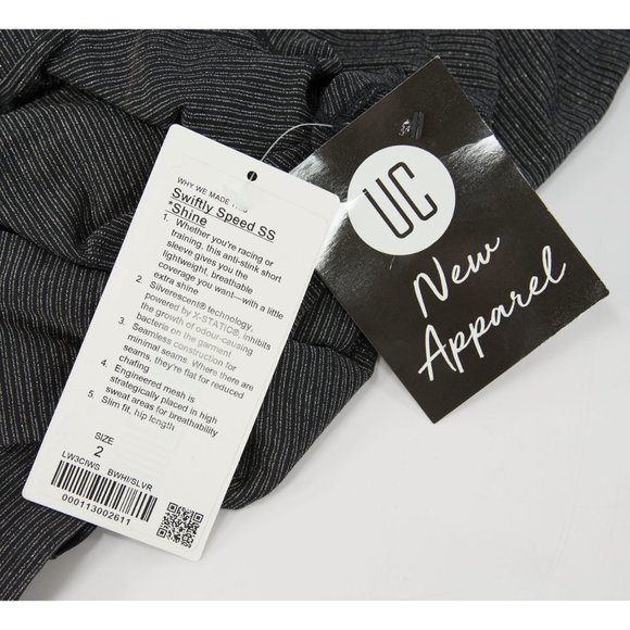 Lululemon Swiftly Speed Shine Short Sleeve Top 2 - Picture 3 of 6